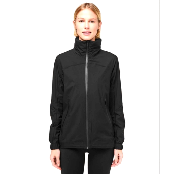 Lululemon Here To Move Jacket Black Sz 12 - Picture 1 of 9